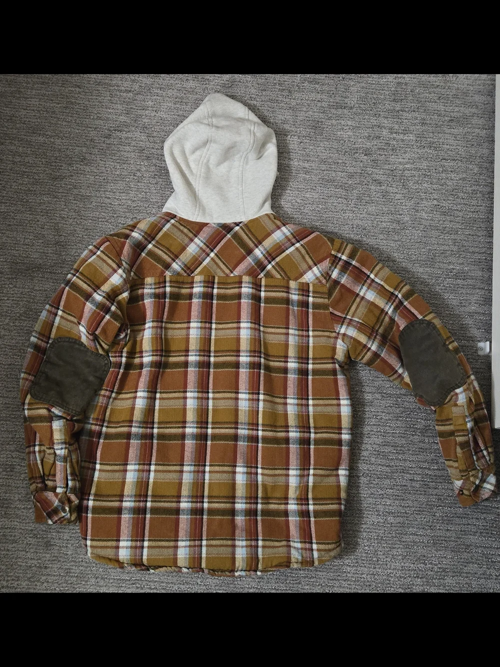 Legendary Whitetails Hooded Plaid Sherpa-Lined Jacket - Brown/Olive